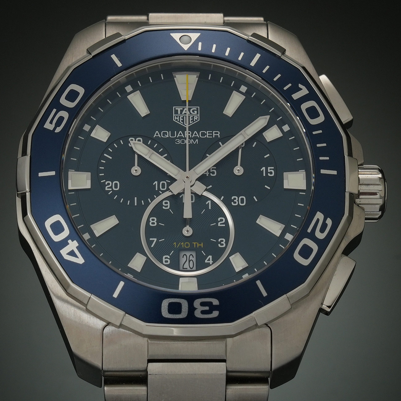 TAG Heuer(USED)태그호이어 아쿠아레이서 블루 크로노 CAY111B.BA0927